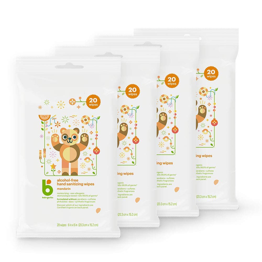 Babyganics Sanitizing Wipes Plant Based Juniors