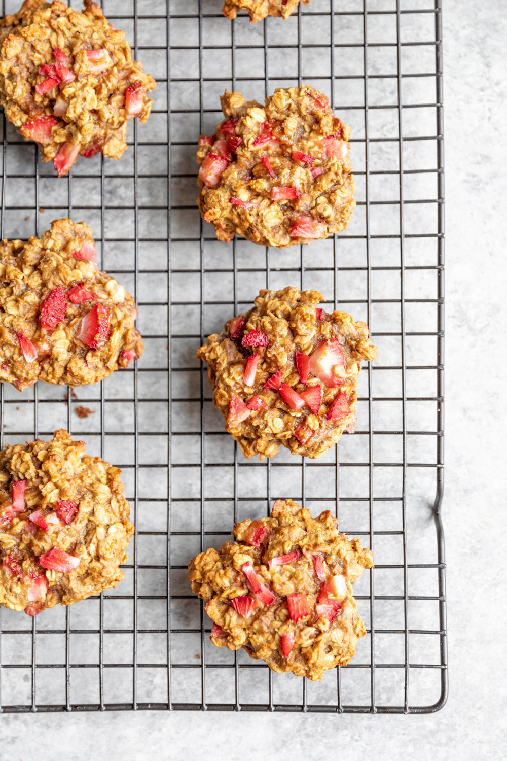 Strawberry Breakfast Cookies Plant Based Juniors
