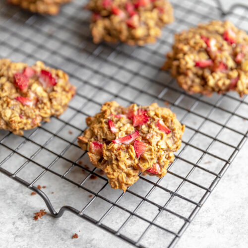 Strawberry Breakfast Cookies Plant Based Juniors