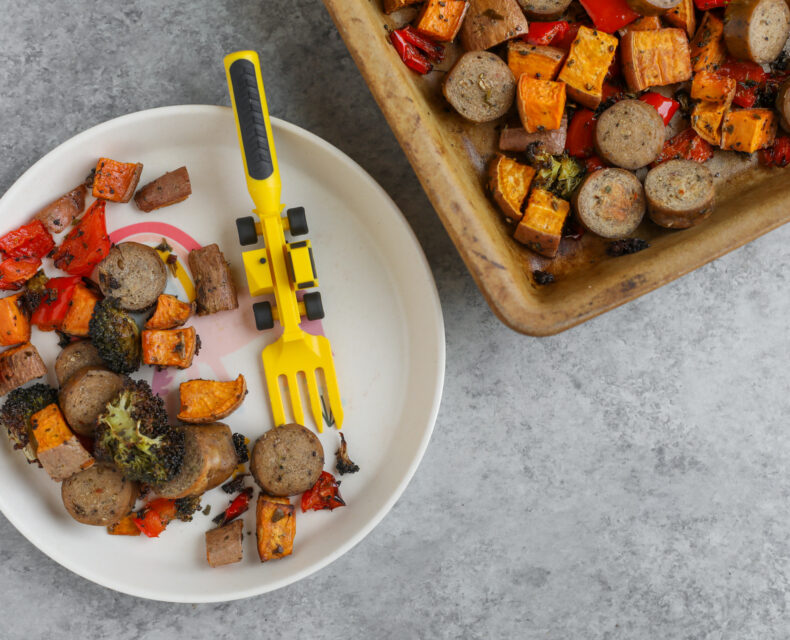 Sheet Pan Sausage and Veggies