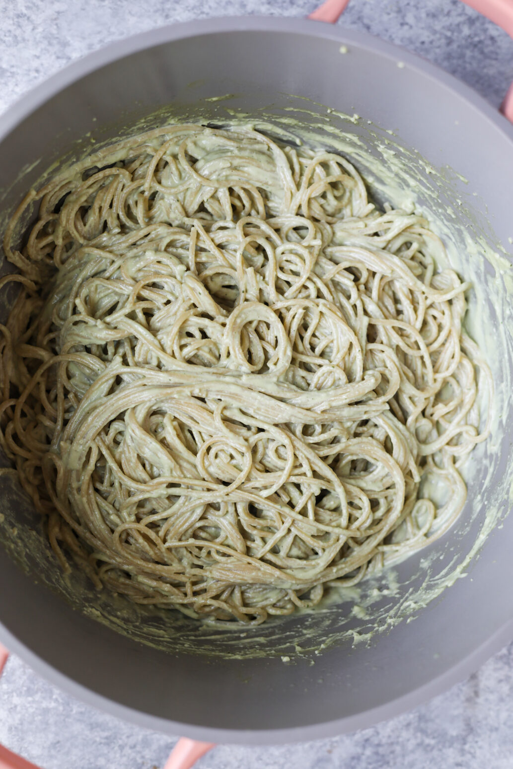 creamy basil pesto sauce