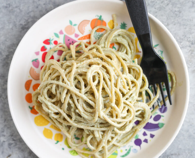 creamy basil pesto sauce