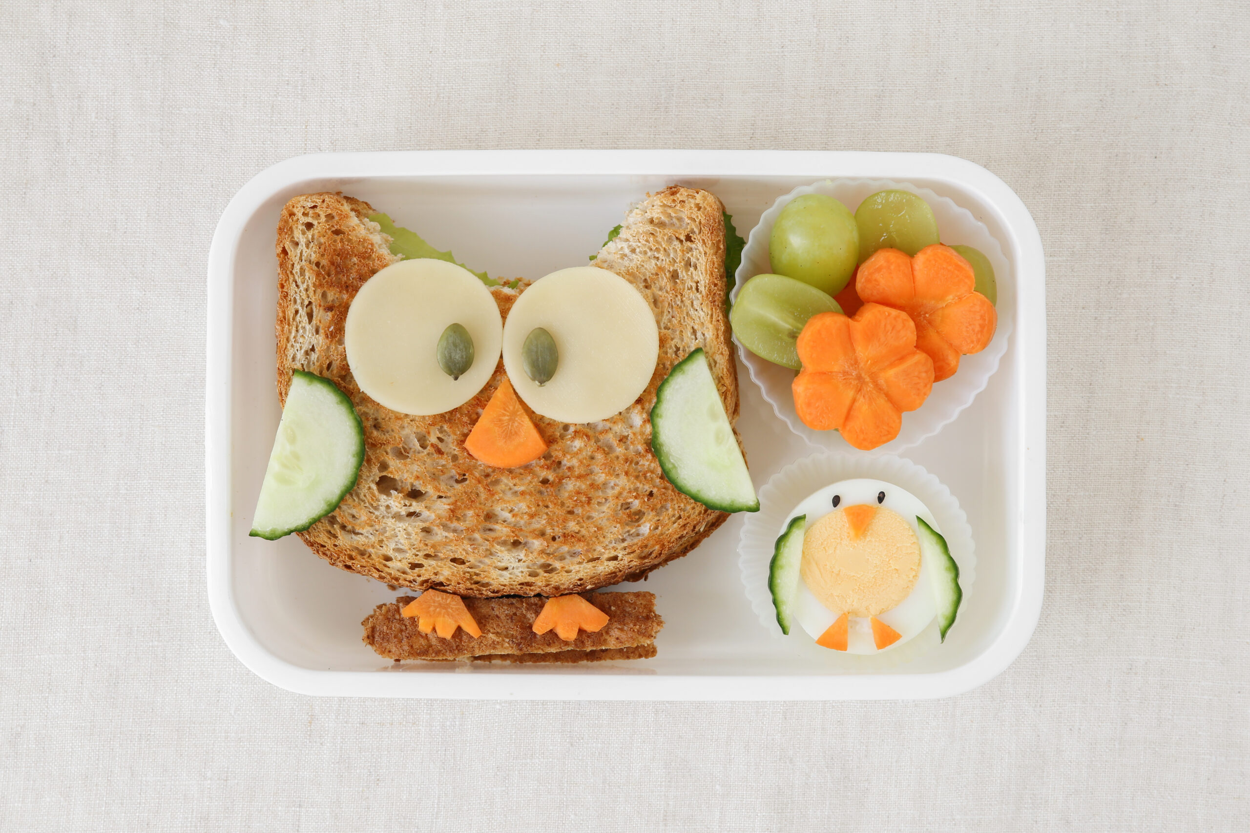ways to make school lunch more exciting using fun shapes