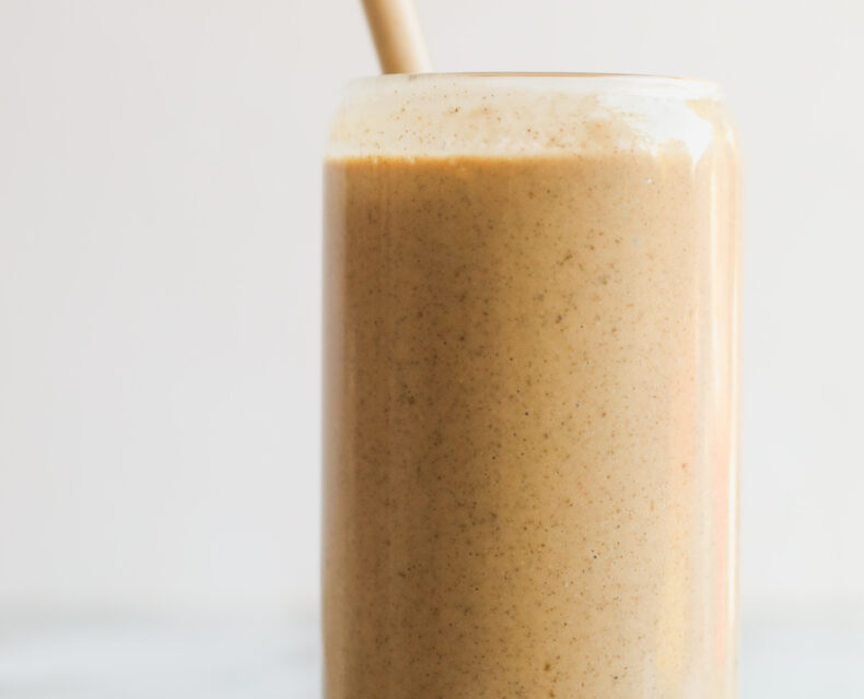 chocolate protein smoothie