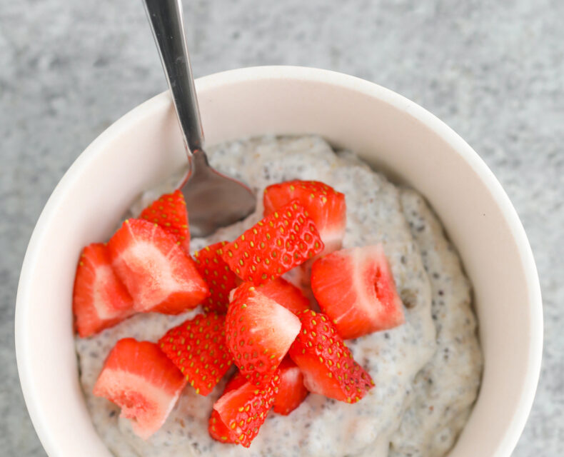 coconut chia pudding