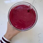 creamy beet smoothie