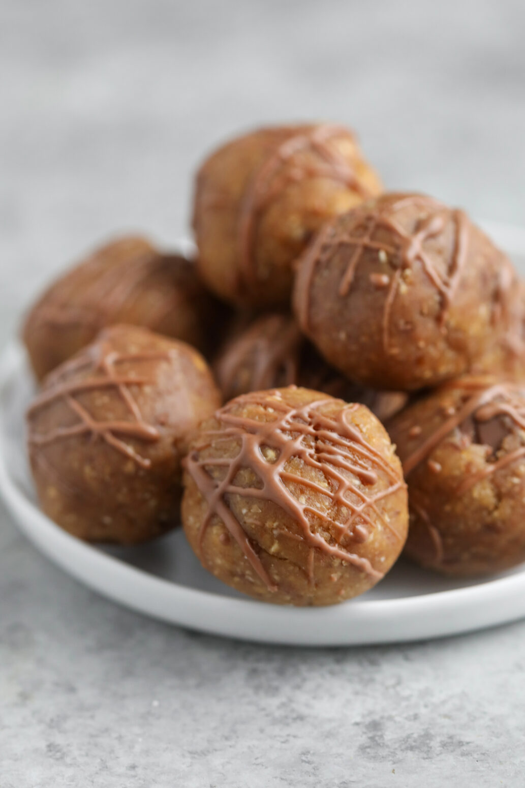 chocolate cookie dough balls