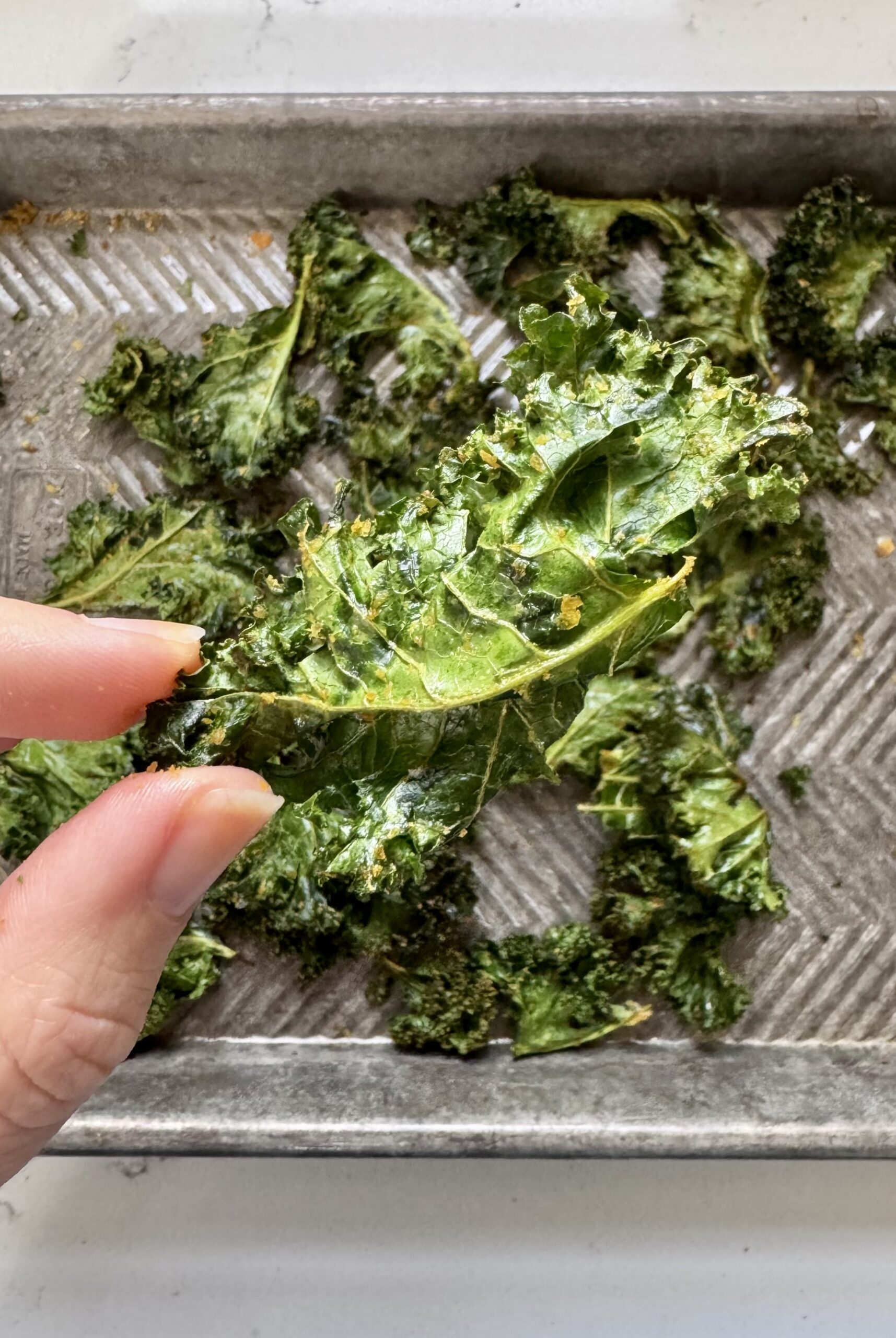 Cheesy Kale Chips Plant Based Juniors