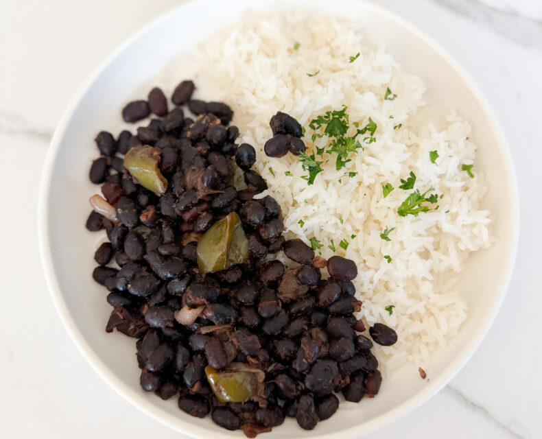 cuban beans and rice for picky eaters